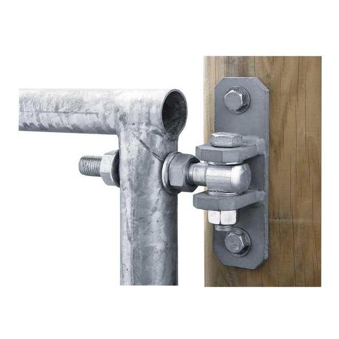 Hauptner Portail de paturage / de clôture - réglable - hauteur 1.10 m