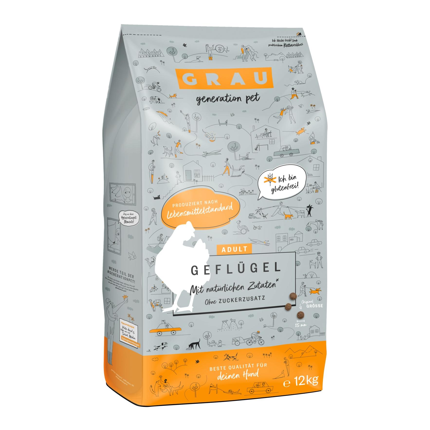 Grau - Generation Pet Croquettes volaille
