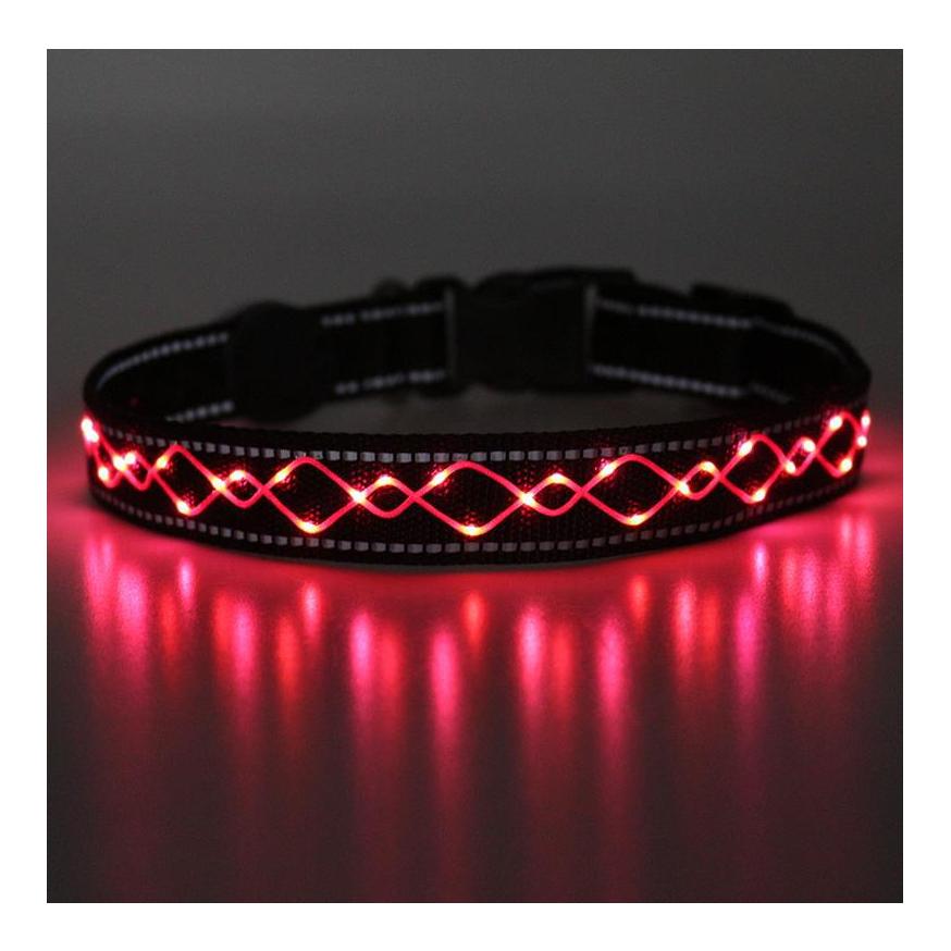 Animal Light Leucht-Hundehalsband "Beauty"