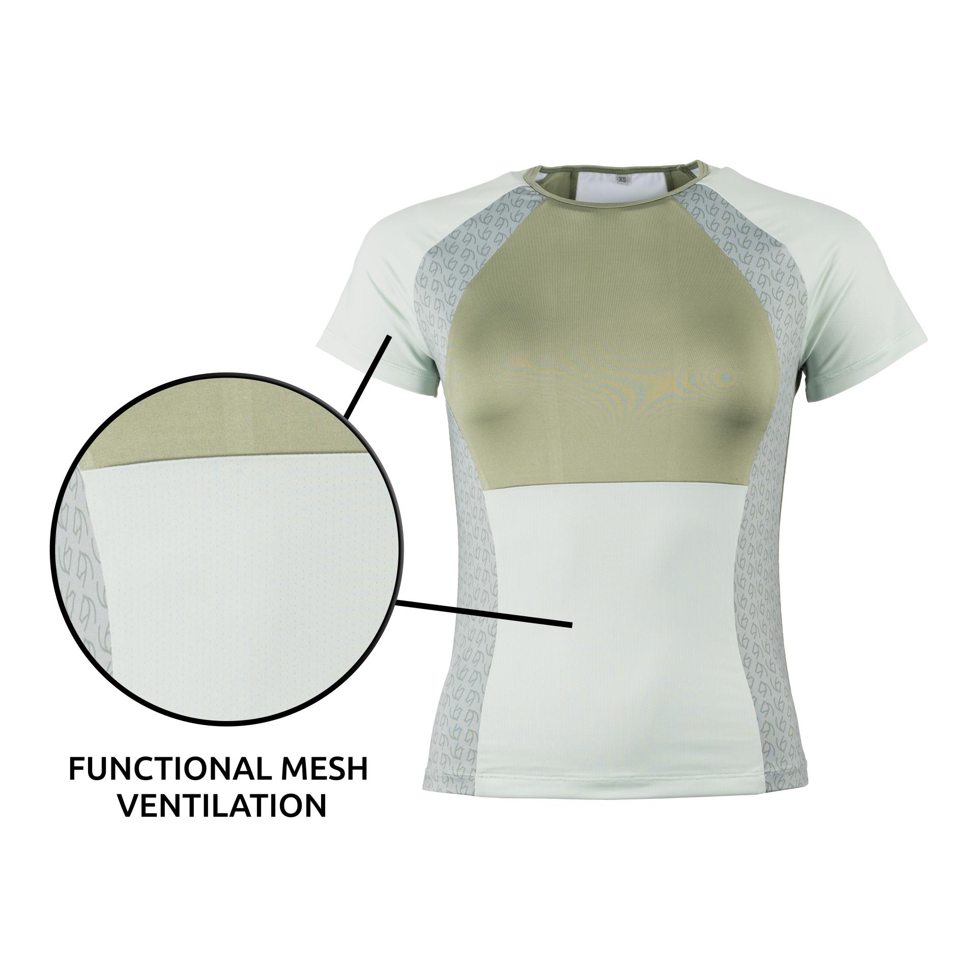 Marengo Funktionsshirt Summer Wind Mesh kurzarm
