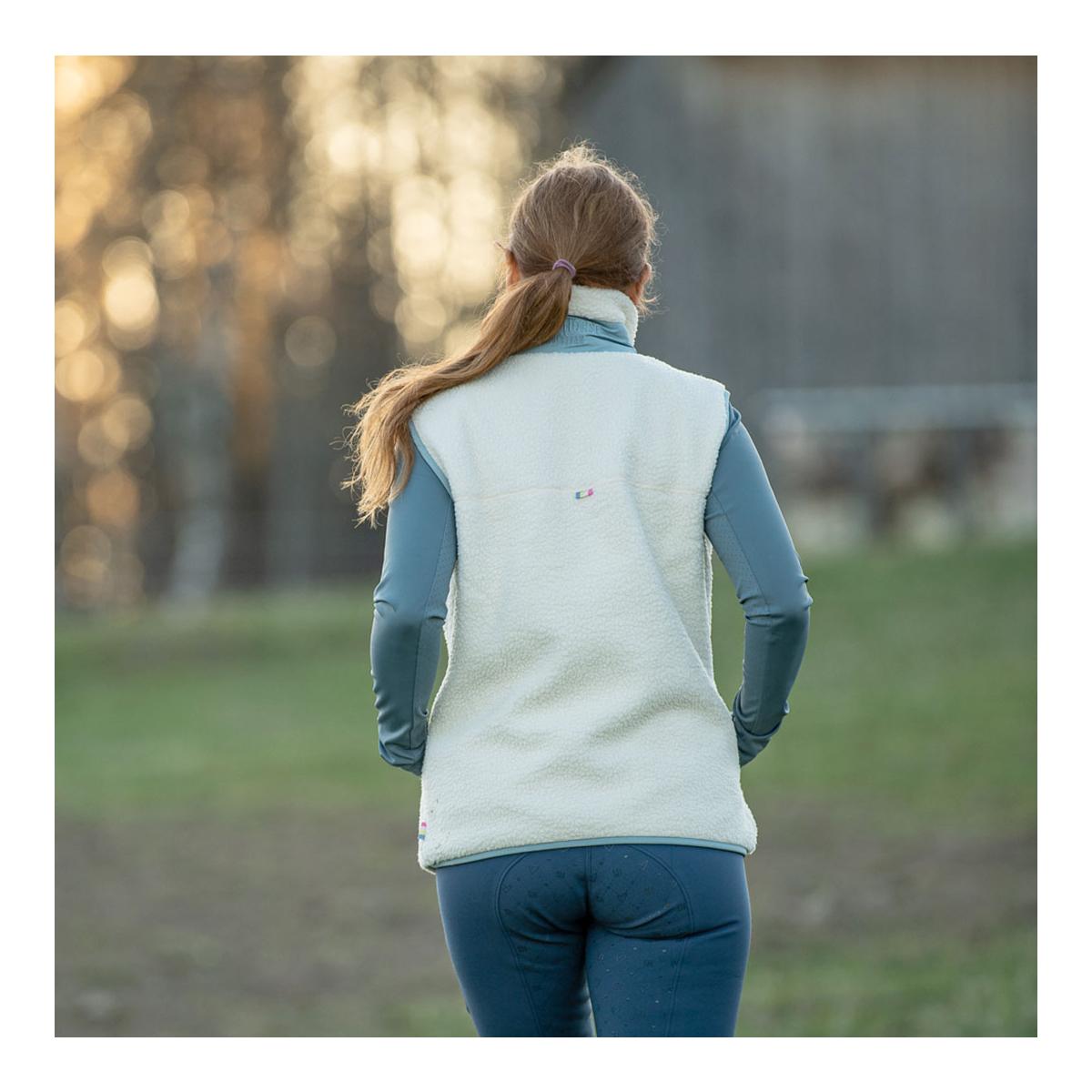 Soulhorse Teddyfleece Weste Rainbow Unicorn