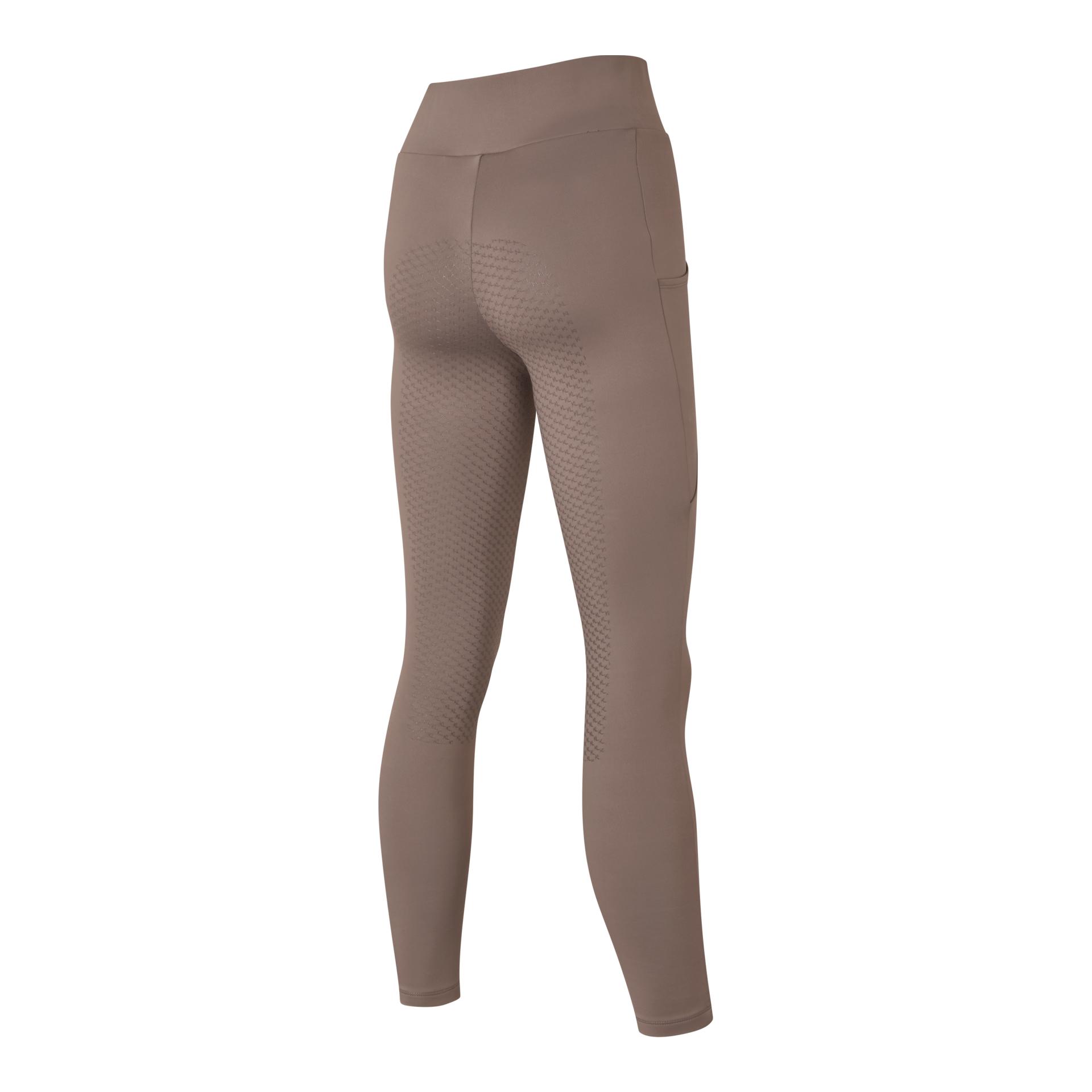 Kingsland Leggings d'équitation femme KLAmanda fond intégral, intérieur gratté, F-Tec4