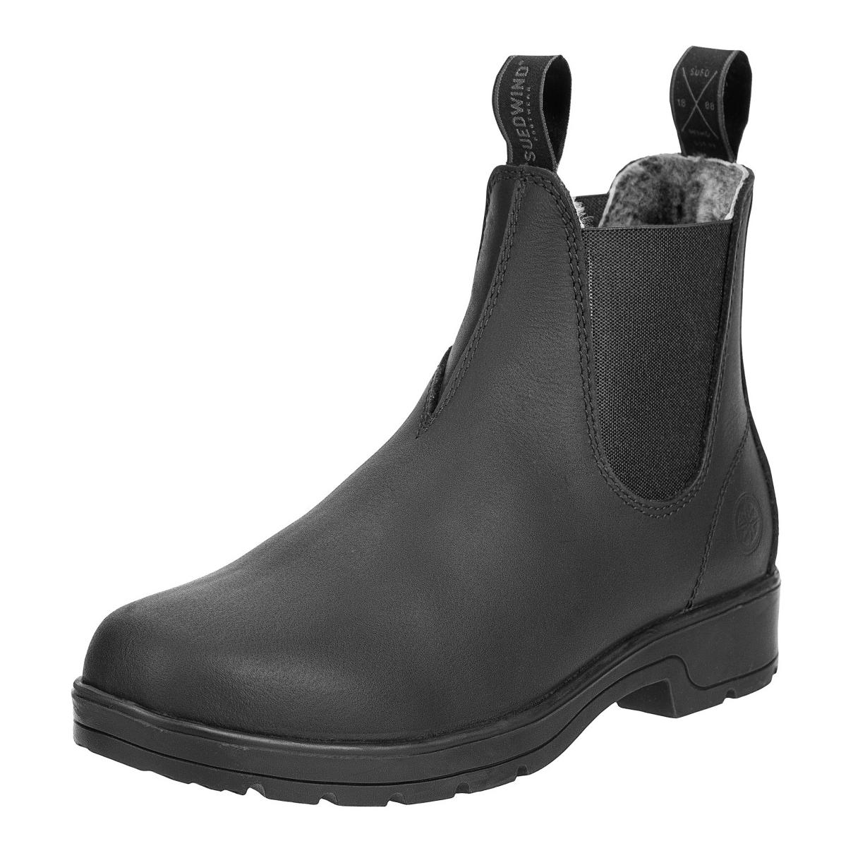 Suedwind Footwear Chaussures pour l'écurie &amp; le travail Australian Merino unisexe - noir