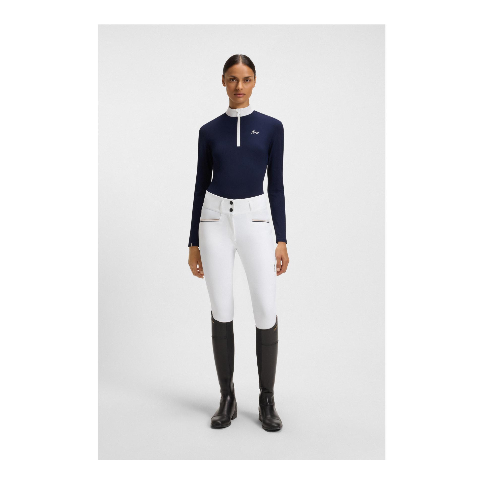 BOSS Equestrian Turniershirt Minou Texture Damen