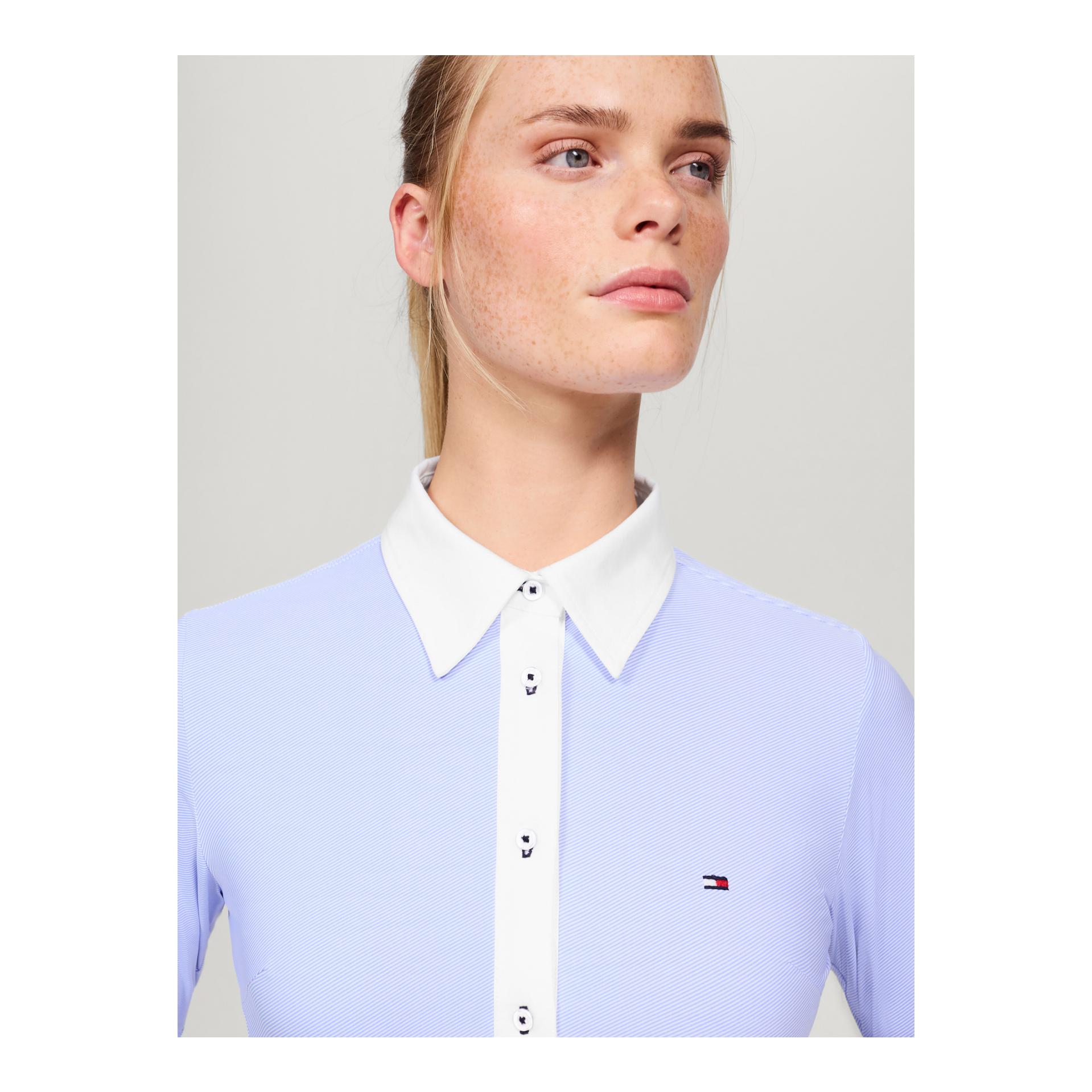 Tommy Hilfiger Equestrian T-shirt technique Essex pour femme