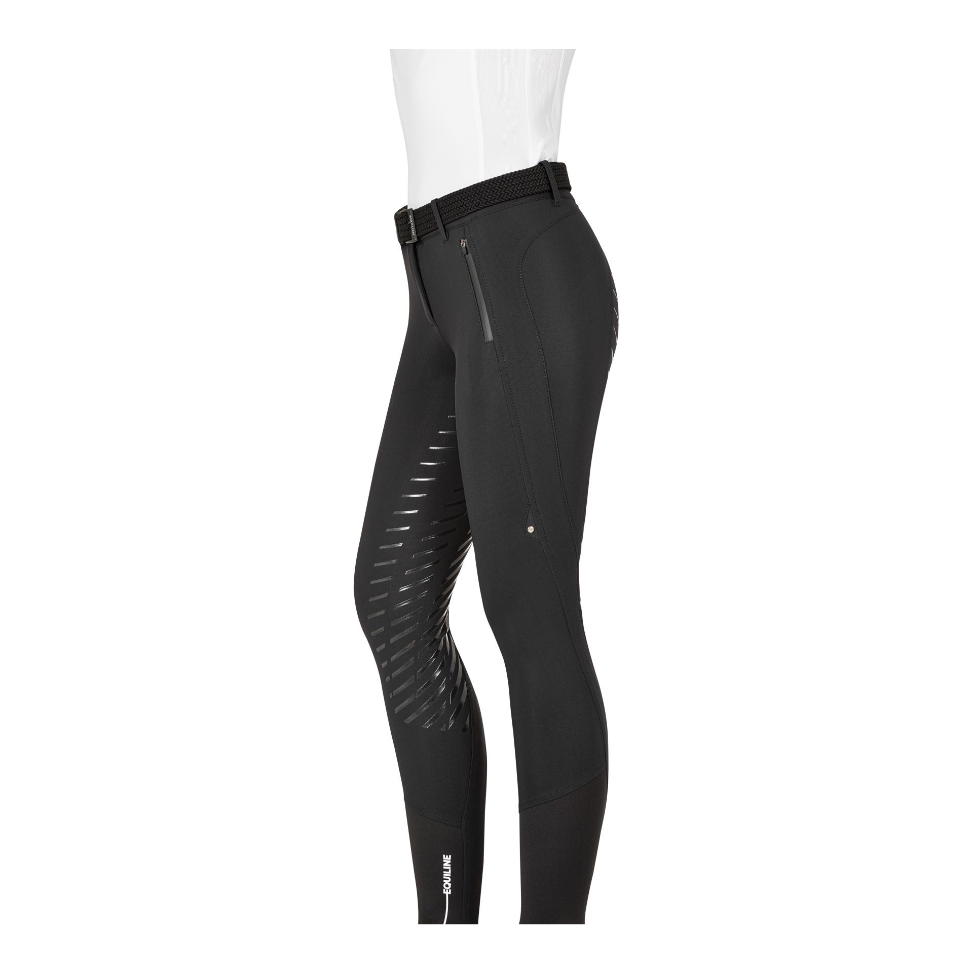Reithose Cantaf Vollgrip Damen - black