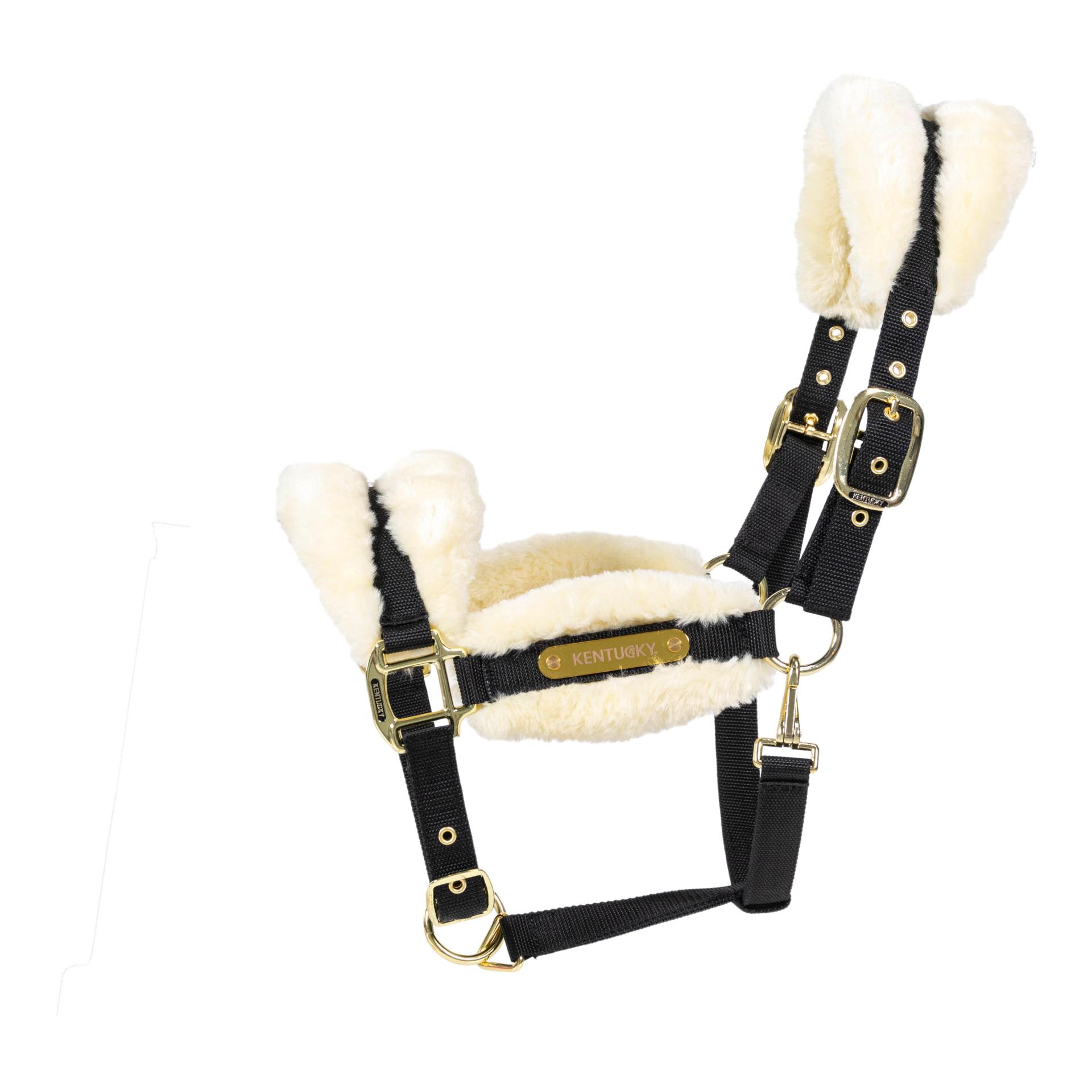 Kentucky Halfter Nylon sheepskin soft