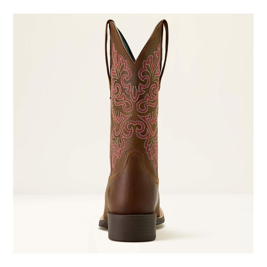 Ariat Westernstiefel Round Up StretchFit Wide Square Toe Damen