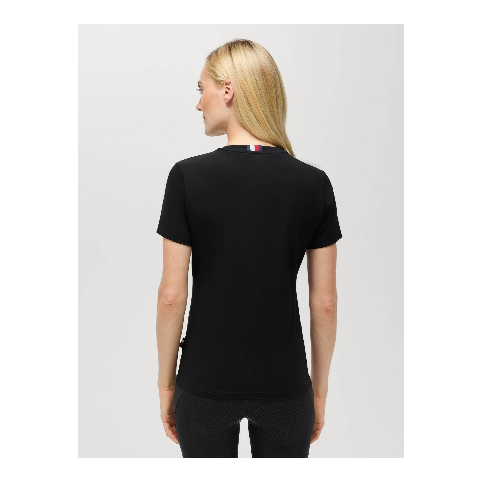 Tommy Hilfiger Equestrian T-shirt à strass Malibu pour femme