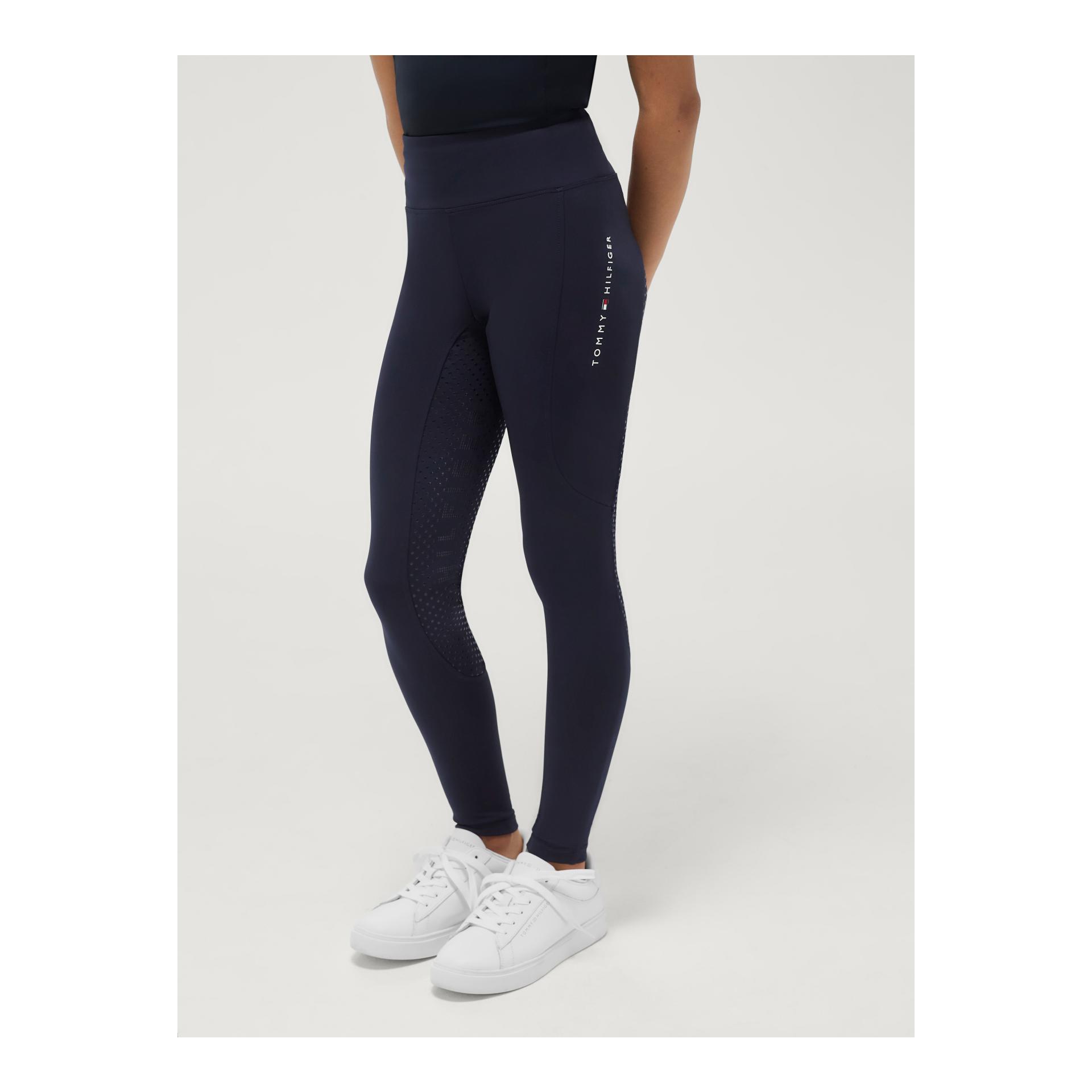 Tommy Hilfiger Equestrian Leggings d'équitation Devon à taille haute pour jeunes cavaliers et cavalières