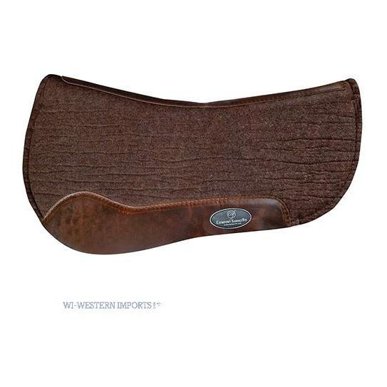 Western Imports Filzpad Supreme halbrund