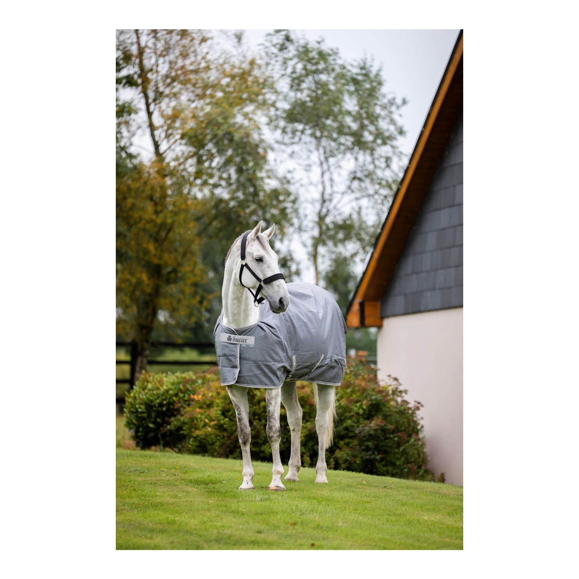 Bucas Couverture de paddock Smartex Rain - gris