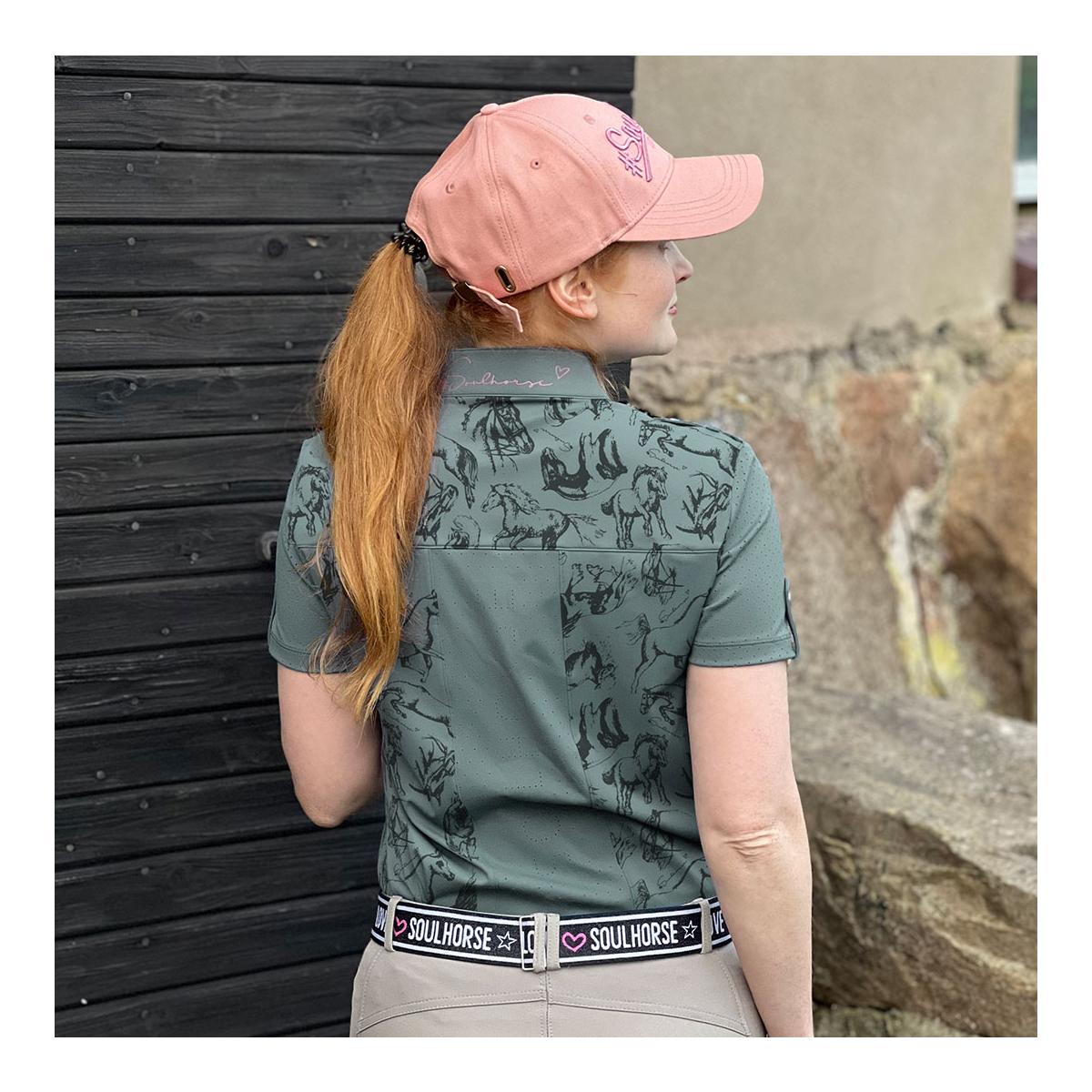 Soulhorse Funktions Poloshirt Horses