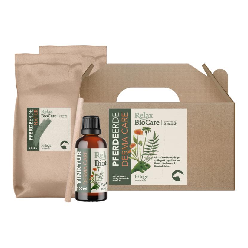 Relax Biocare Pferdeerde Derma Care Braun
