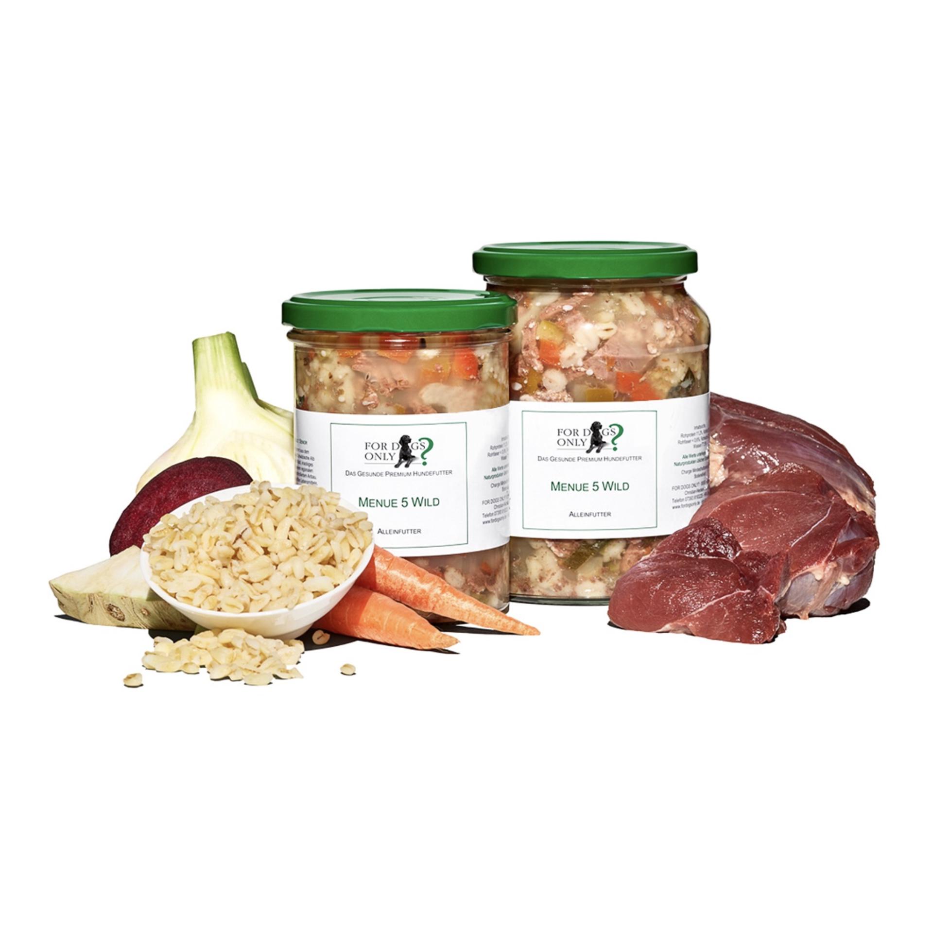 For Dogs Only? Nourriture pour chiens Premium Menue Gibier