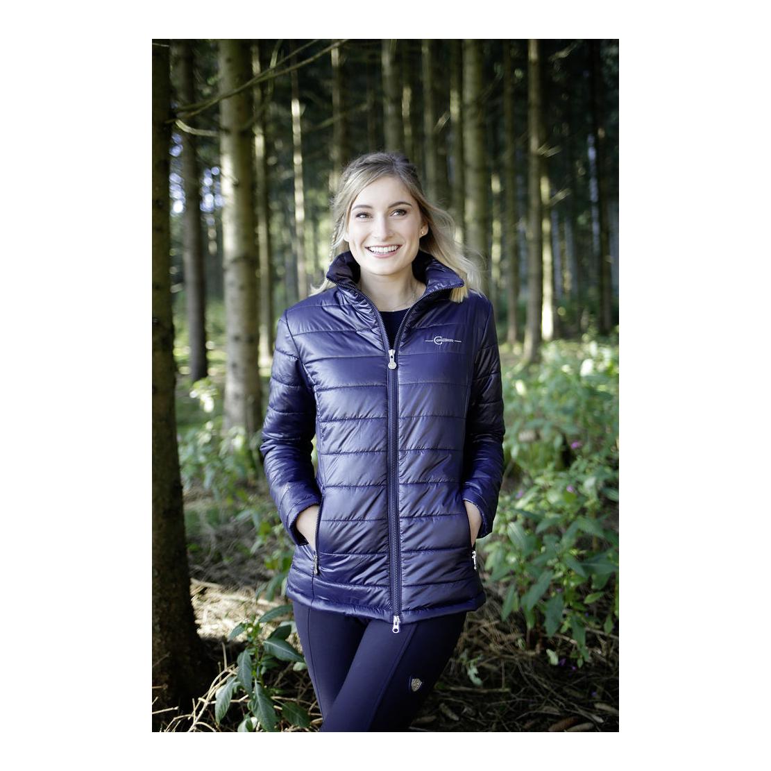 Covalliero Steppjacke Team Damen - marine