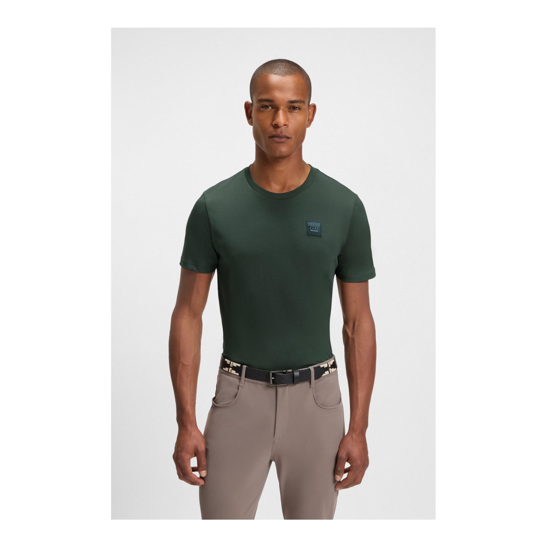 BOSS Equestrian T-Shirt Pierce Patch Herren