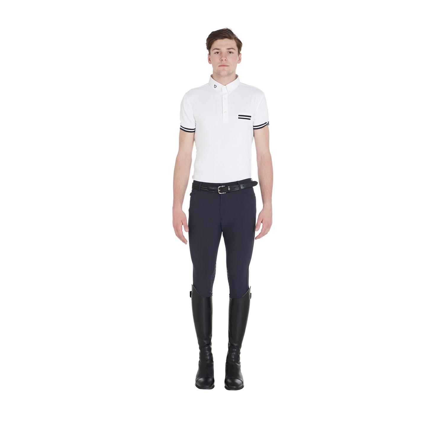 Equestro Reithose Caspar Kniebesatz Herren