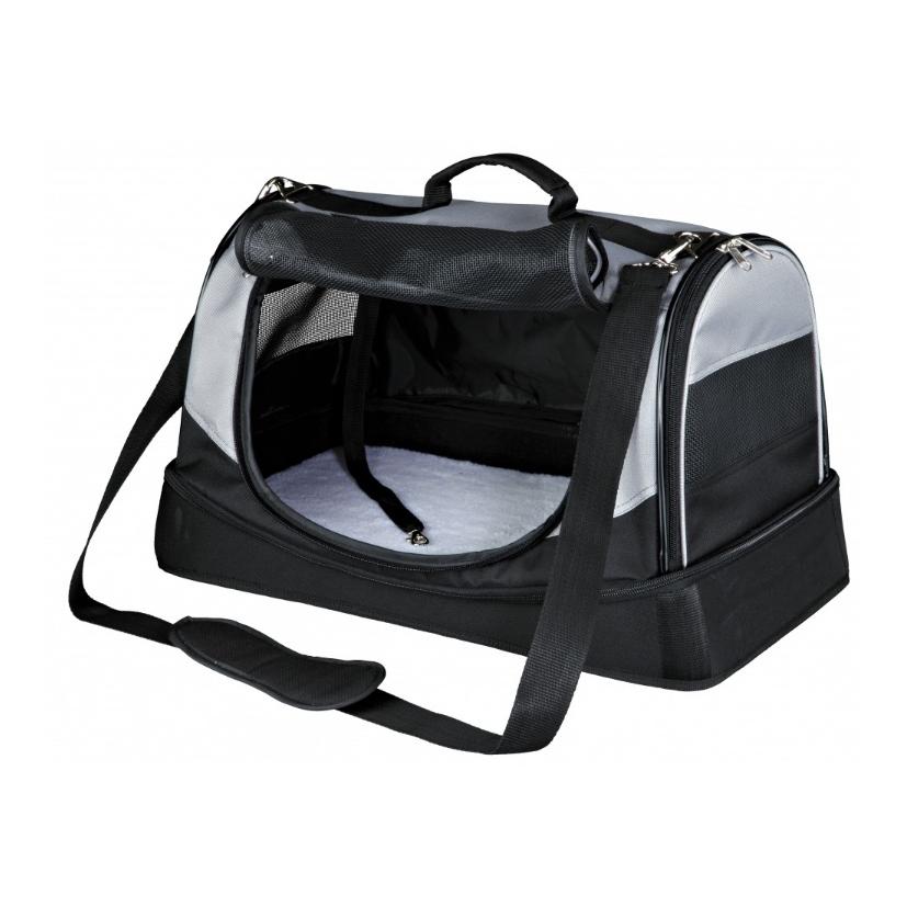 TRIXIE Sac de transport pour chiens Holly adapté aux vols Swiss - noir