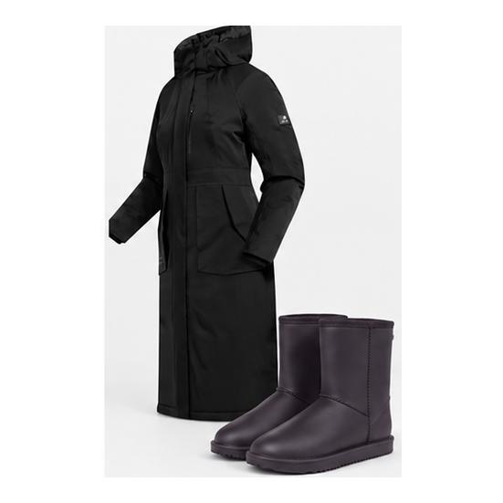 Waldhausen Winterreitmantel Opal und Bootie Rainless