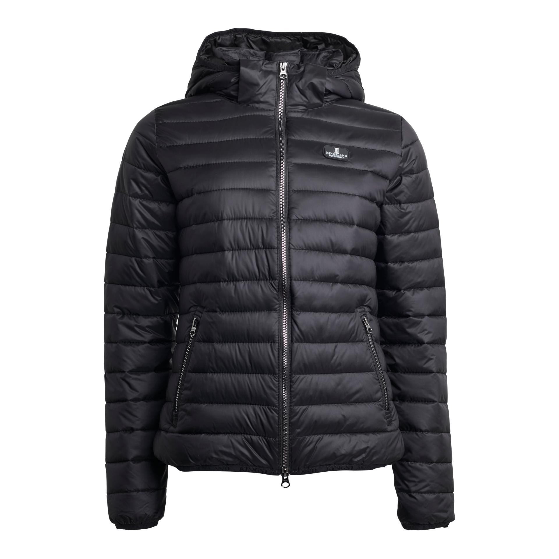 Kingsland Veste matelassée Classic pour femmes – noir