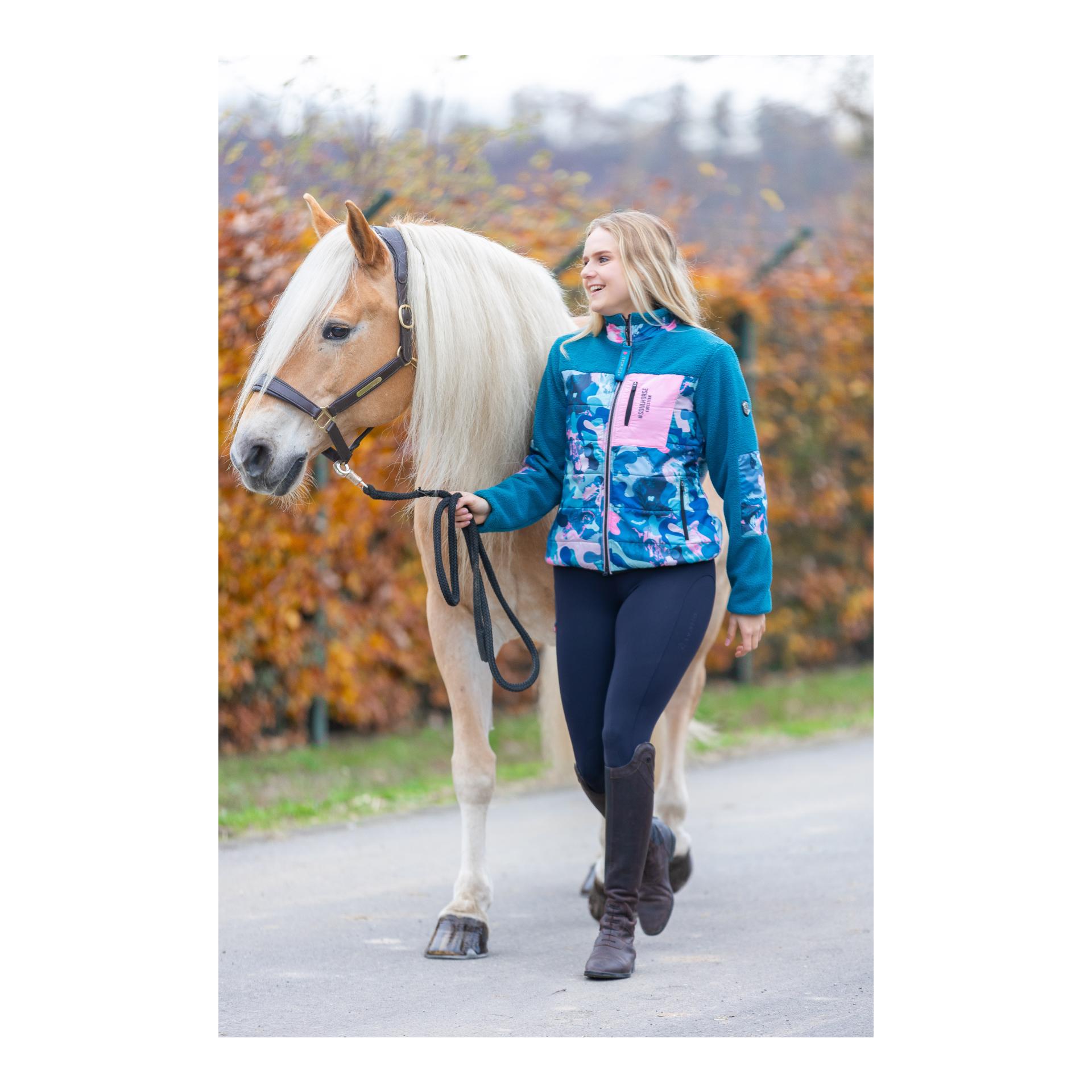 Soulhorse Teddyfleece Mix Jacke "Crazy Connection"
