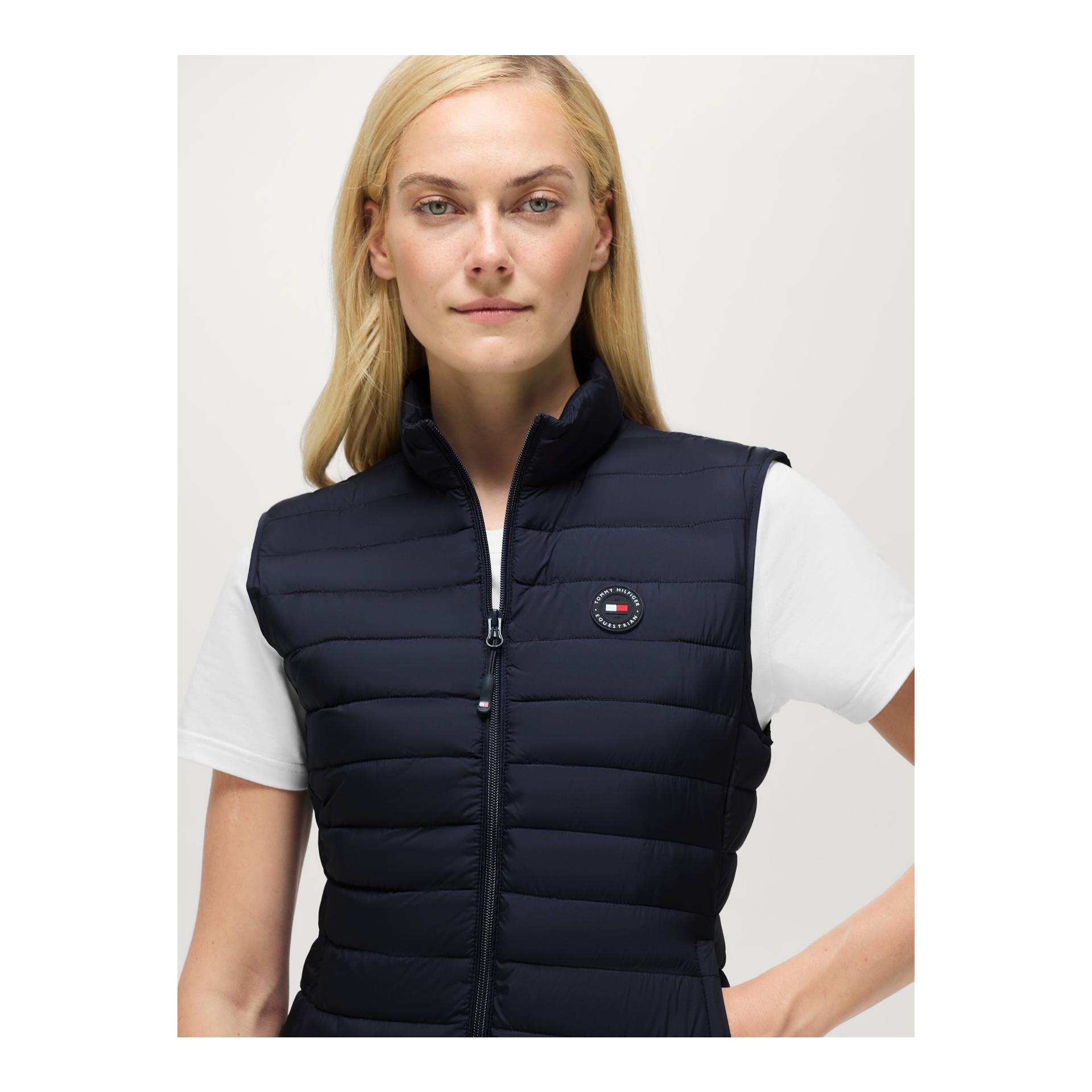 Tommy Hilfiger Equestrian Gilet matelassé Serano pour femme