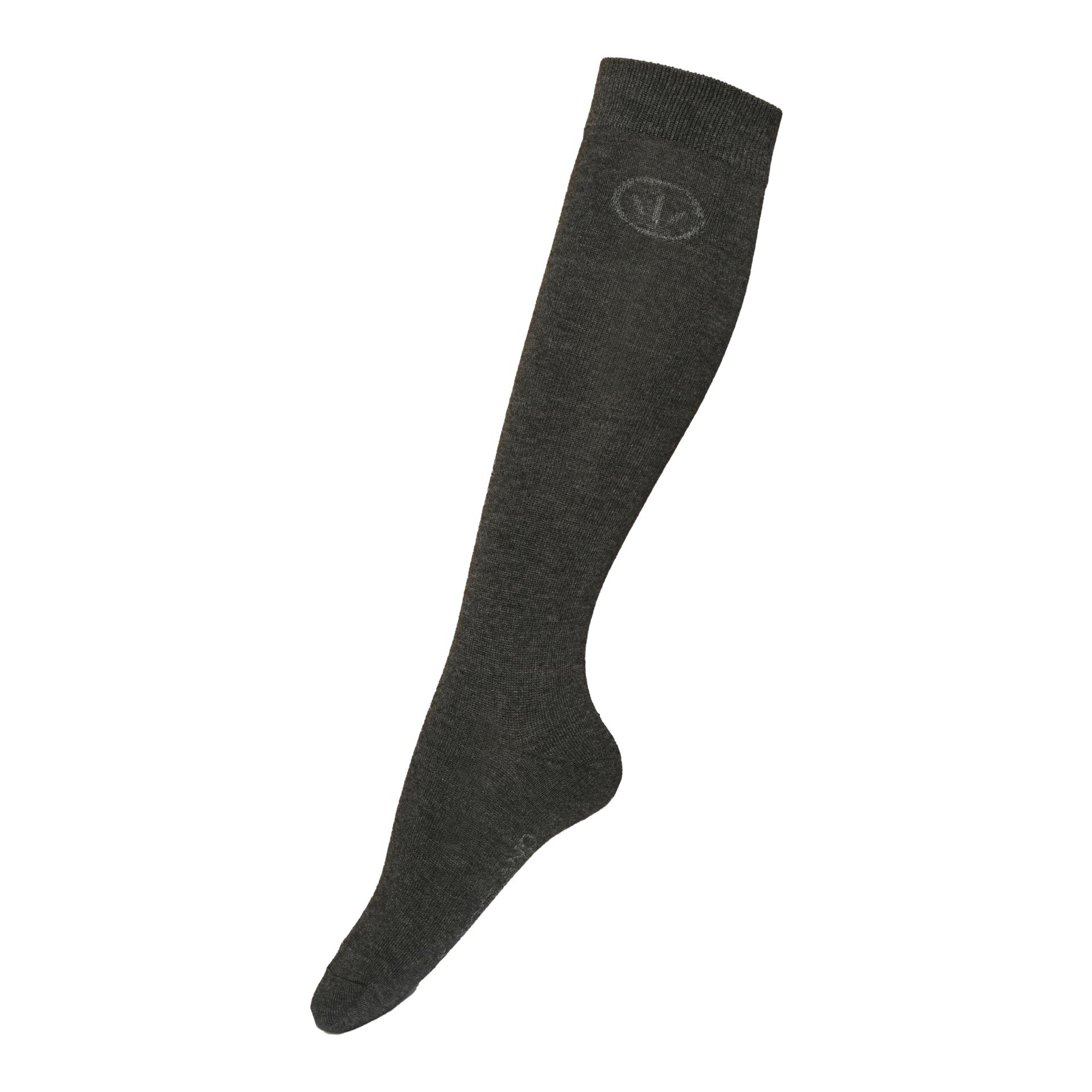 Kingsland Reitsocken Fiorella Wool-Mix Damen - 3 er Charcoal Melange