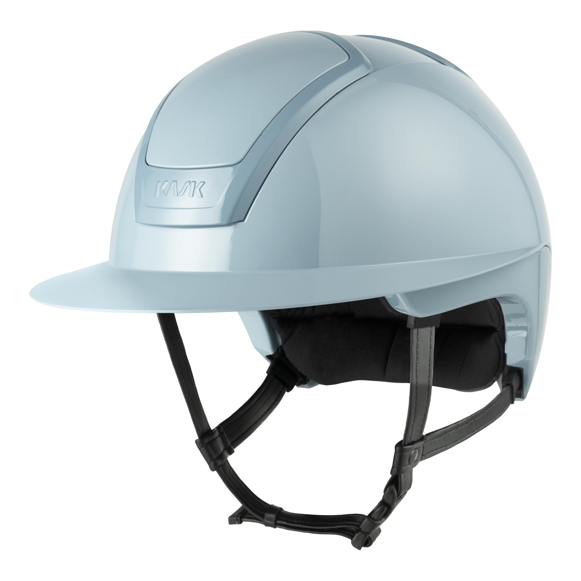 KASK Reithelm Nemesi Shine WP - schwarzer Kinnriemen