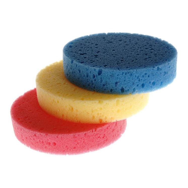 Rilewa Jeu de 3 éponge pour les naseaux - couleurs assorties