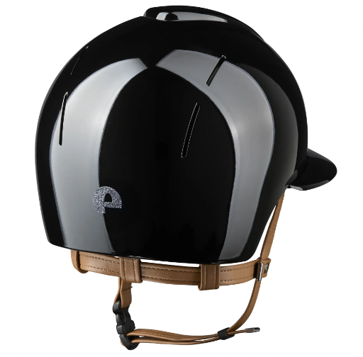 KEP Casque d'équitation Smart Nova Polo Visière - brillant/ Star