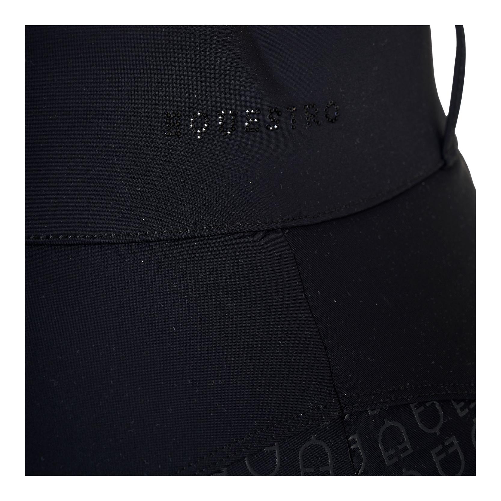 Equestro Pantalon d'équitation taille haute fond intégral pailleté femme