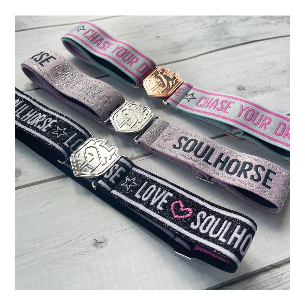 Soulhorse Elastischer Gürtel "Girl PWR"