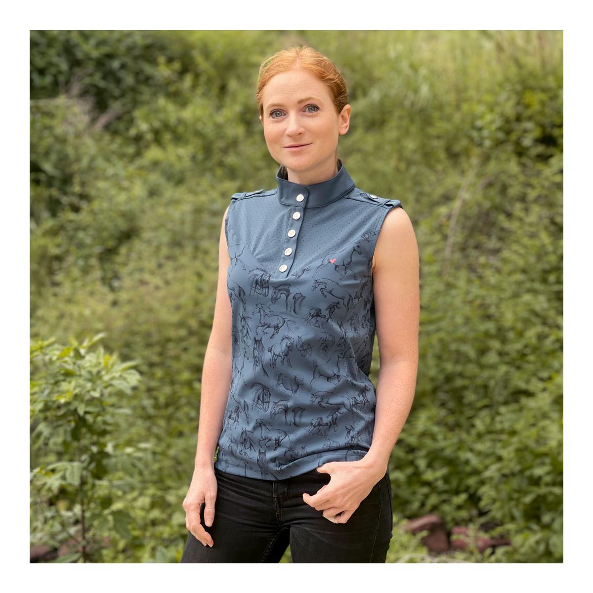 Soulhorse Funktions-Poloshirt Sleeveless