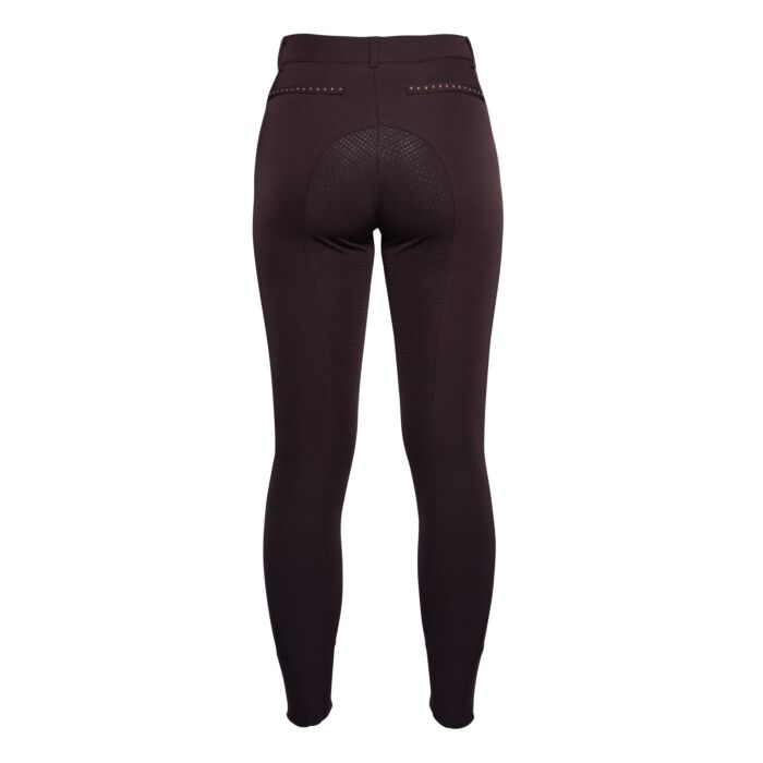 HKM Reithose Rosegold Glamour Style Silikon-Vollbesatz