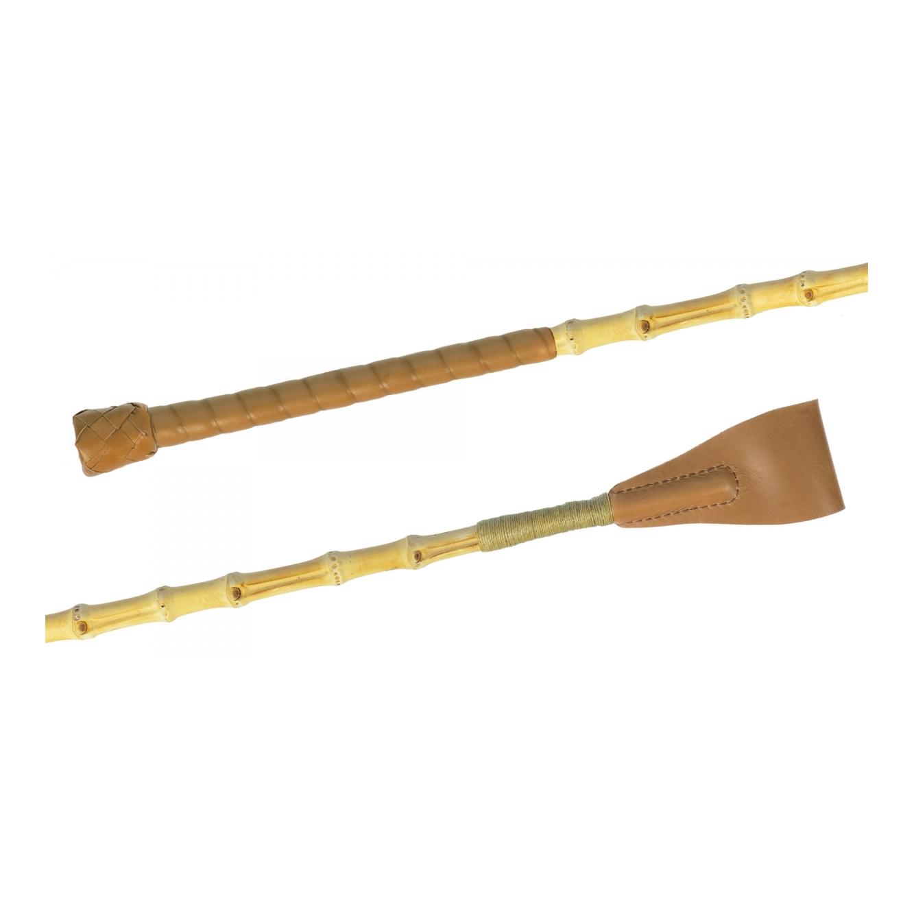 Fleck Springgerte Green Line/ Bambus mit Ledergriff