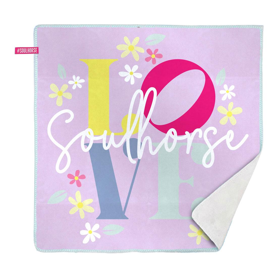 Soulhorse Chiffon en microfibre "LOVE