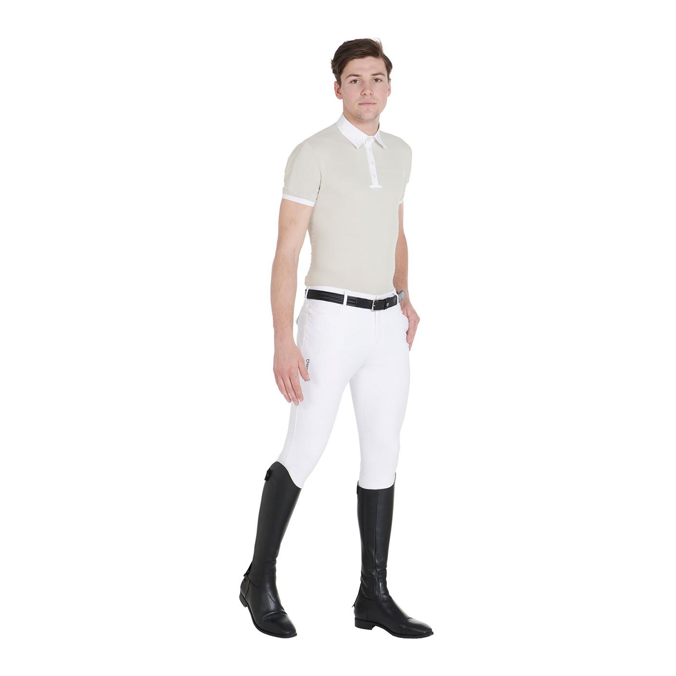 Equestro Reithose Caspar Kniebesatz Jungs