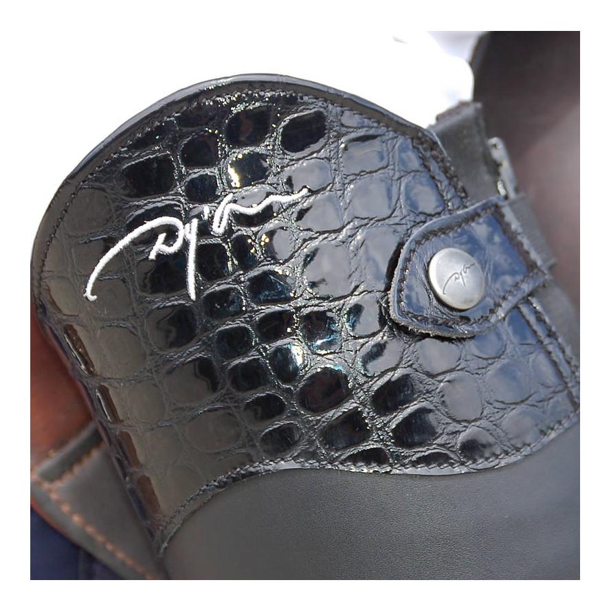 Dy'on Chaps Exel "Croco"- schwarz