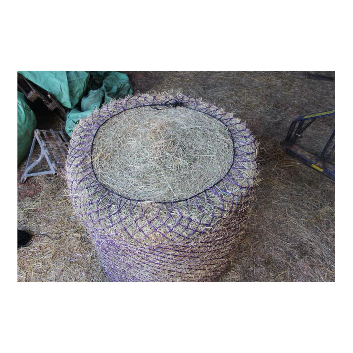 Equip Horse Filet à foin pour balles rondes - largeur de mailles 5 x 5 cm