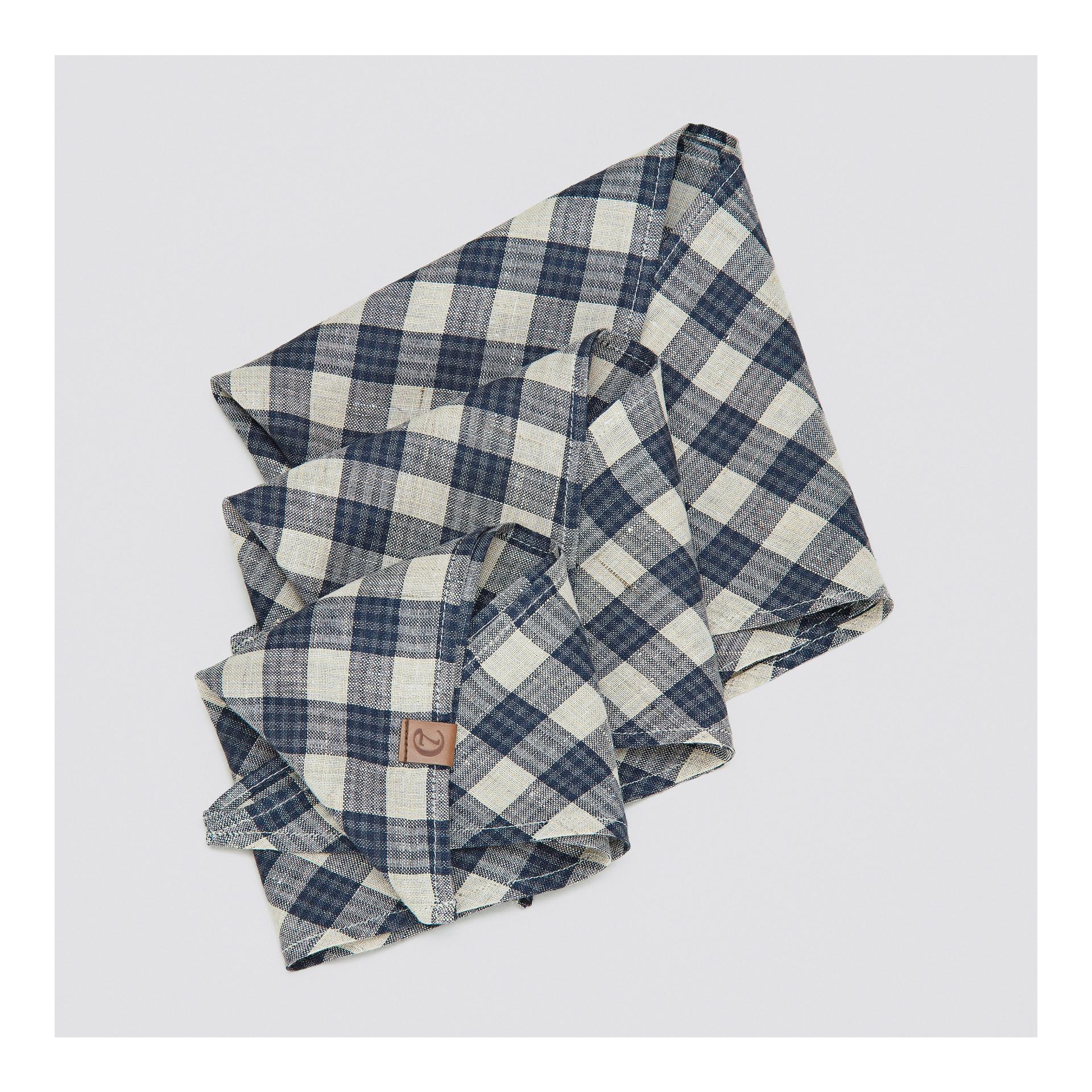 Cloud 7 Bandana Check - bleu / beige