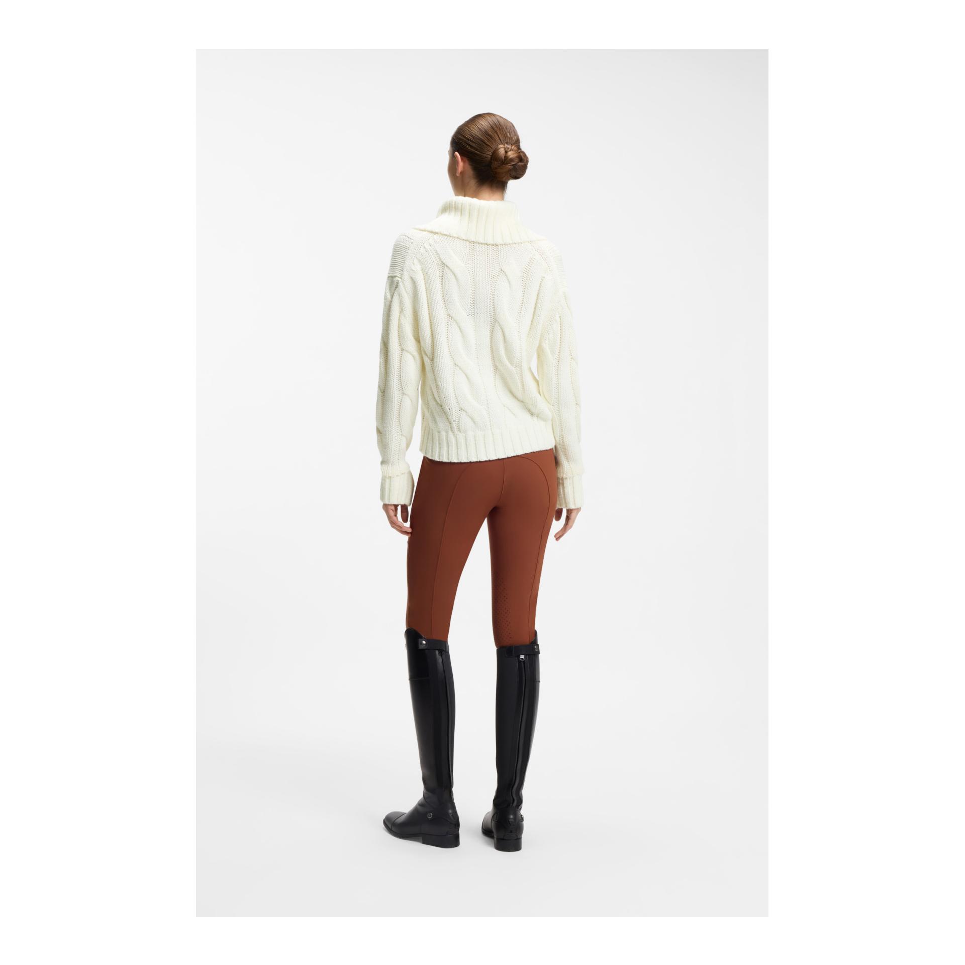 BOSS Equestrian Pull en maille torsadée Eve
