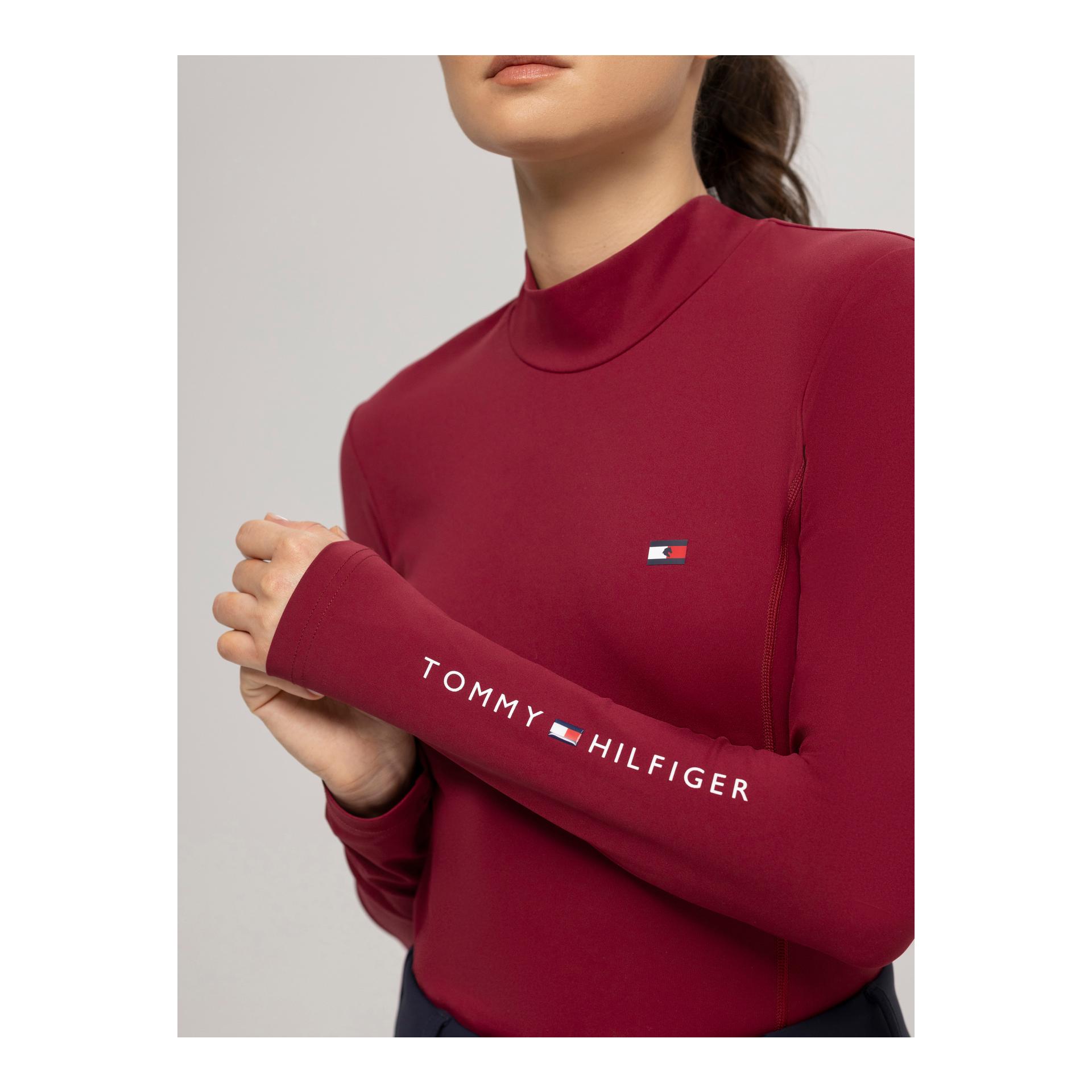 Tommy Hilfiger Equestrian Funktionsshirt Rollkragen Damen