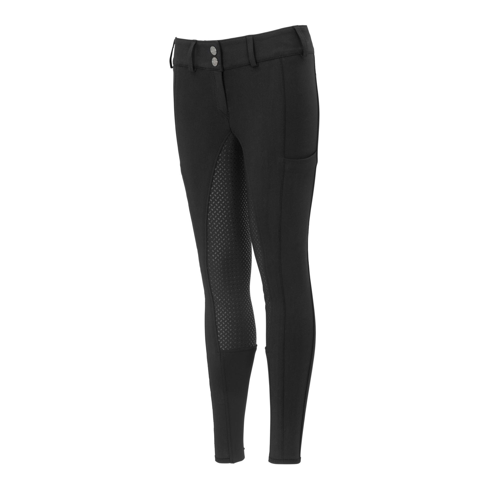 Pikeur Pantalon d'équitation Xenia à fond intégral pour femmes - noir
