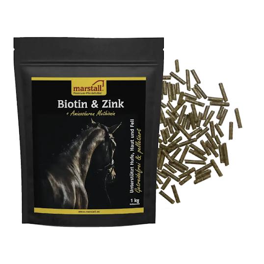 Marstall Biotin & Zink, pelletiert Schwarz