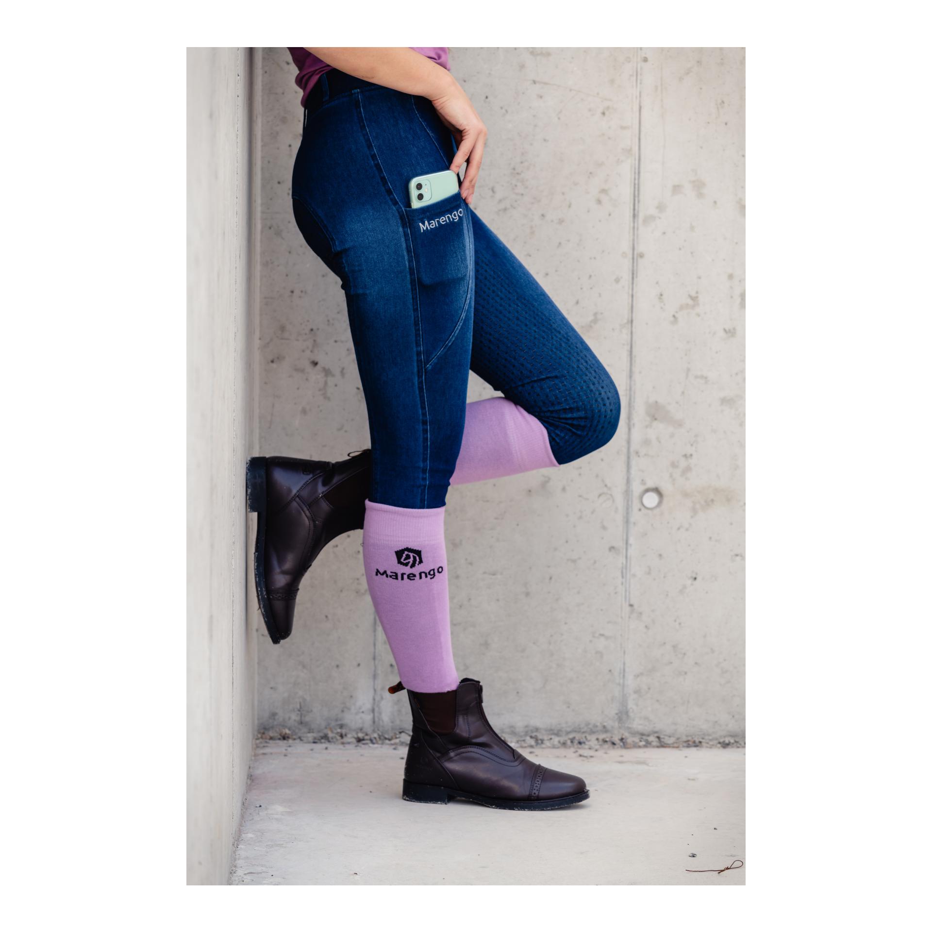 Marengo Reitleggings Jeans Fullgrip Damen