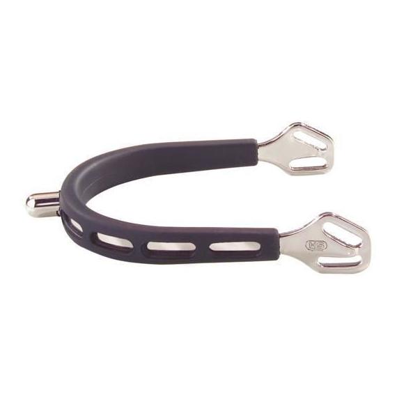 Sprenger ULTRA fit EXTRA GRIP Edelstahlsporen - mit Balkenhol Schlaufe - 15mm Dorn abgerundet