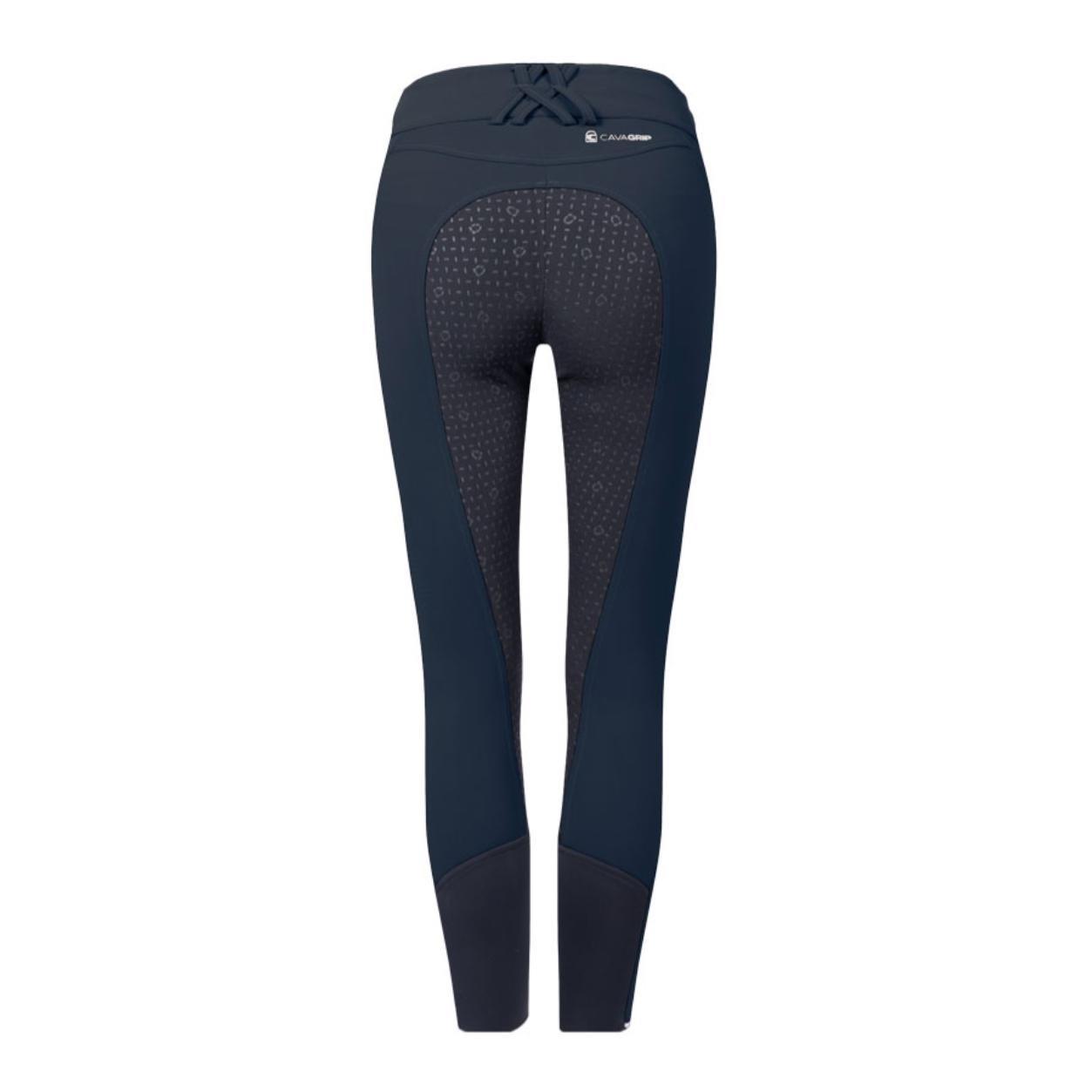Pantalon d'équitation à fond intégral Caja G Hi Waist pour femmes - bleu profond - bleu foncé