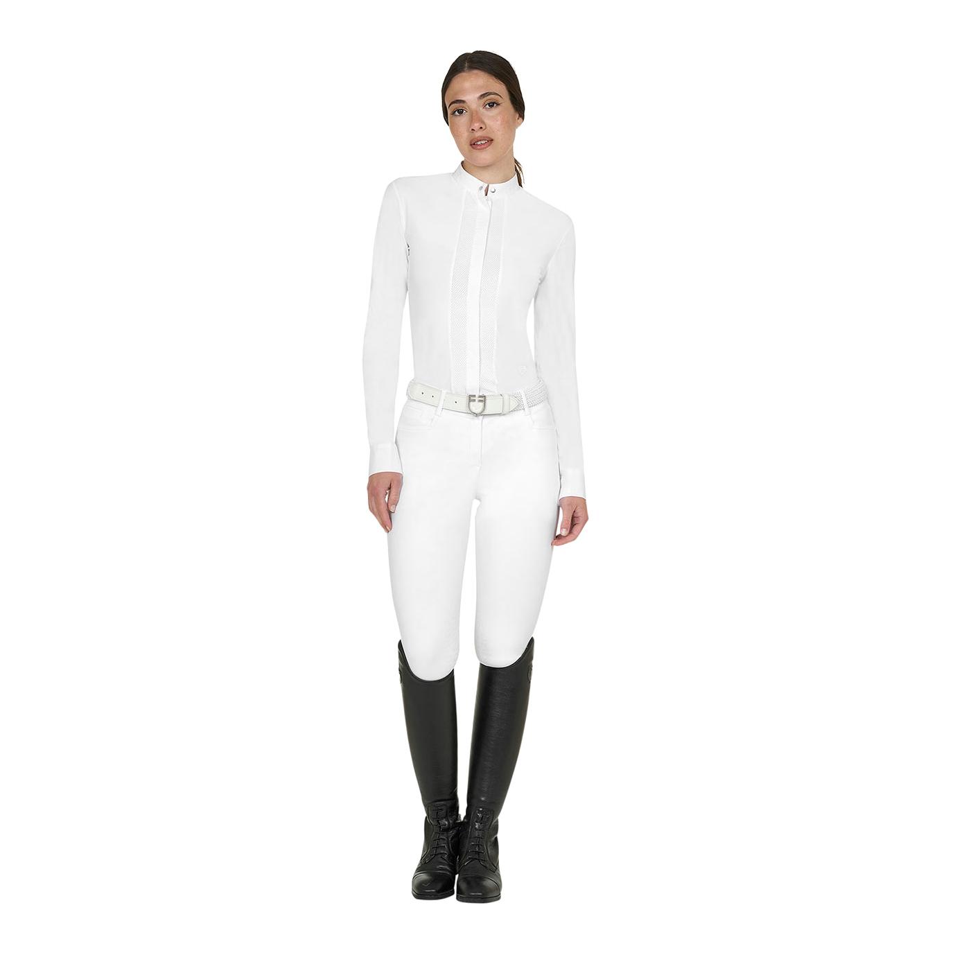 Equestro Turniershirt Micro Mesh Langarm Damen
