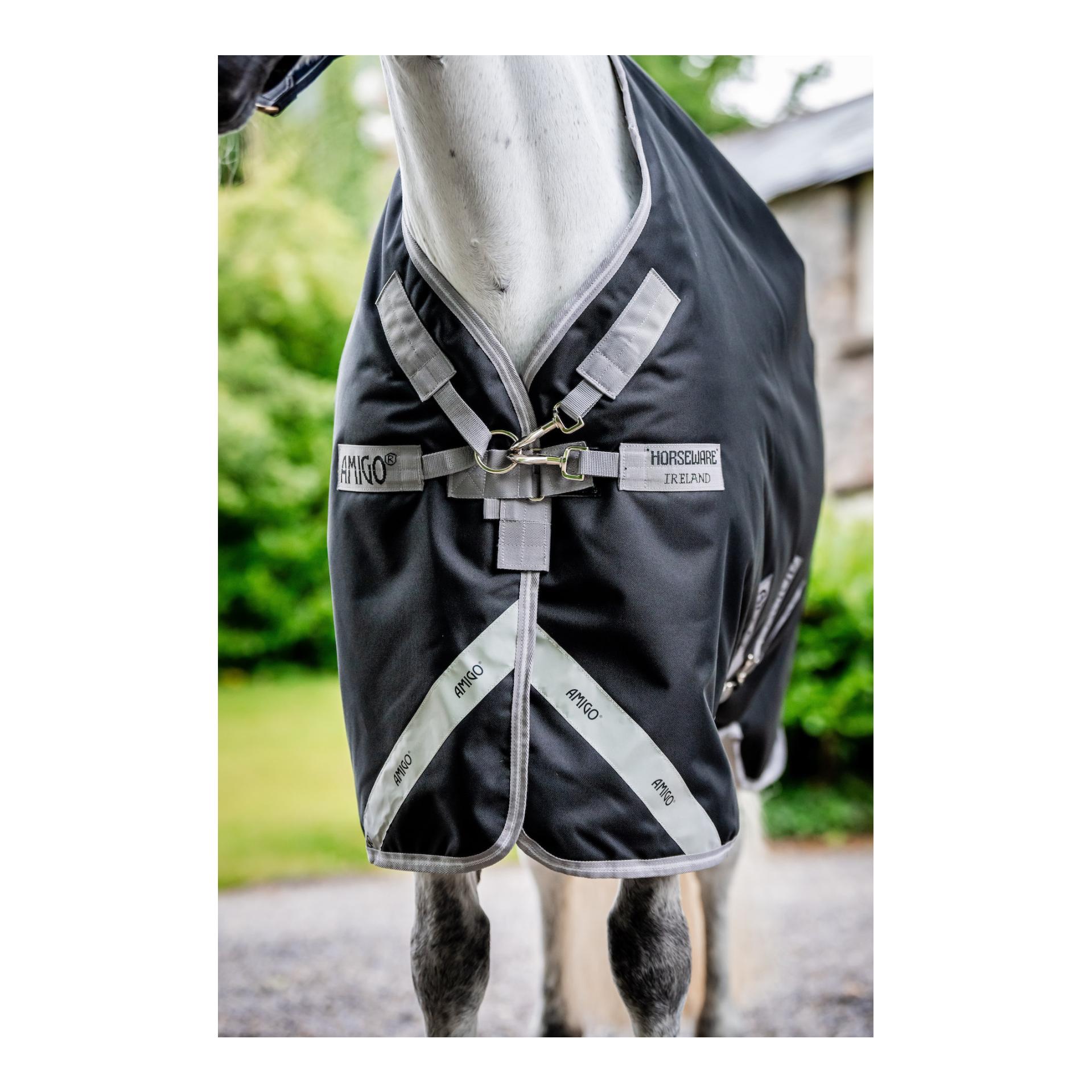 Horseware Weidedecke Amigo Bravo 12 Plus Bundle (50g Aussendecke mit 100g und 200g Liner)